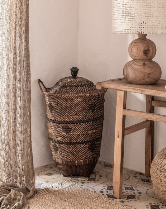 Ethnic Basket | Natural 40x50cm