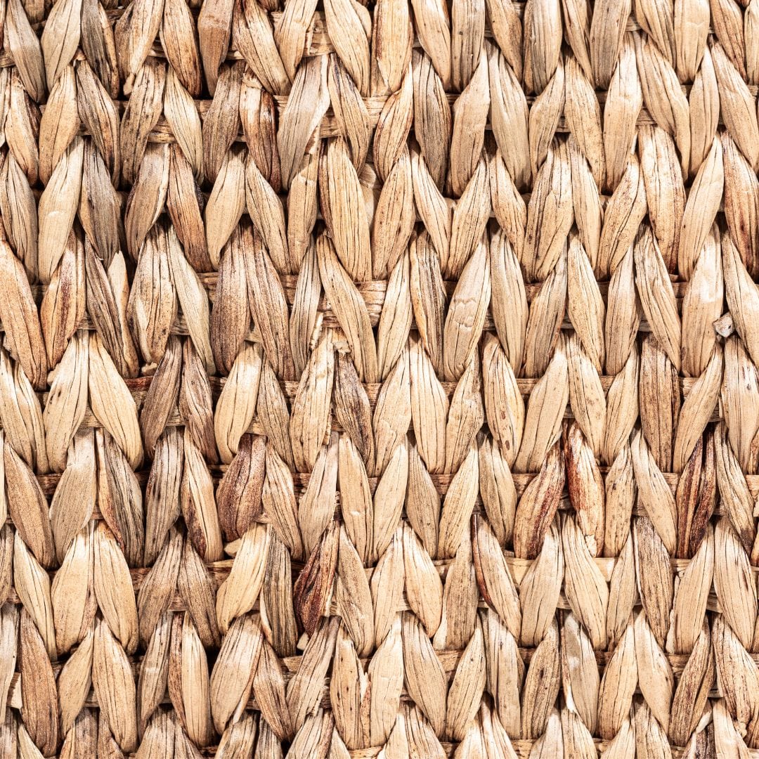 Sienna Water Hyacinth Basket w/ Toilet Paper Holder