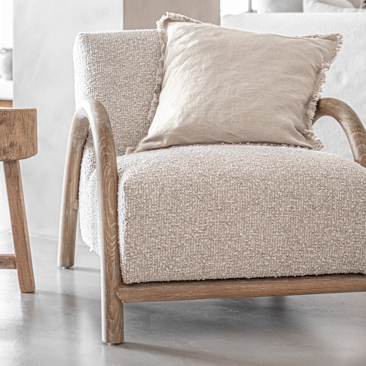 Amira Cushion Cover Natural | 50x50cm