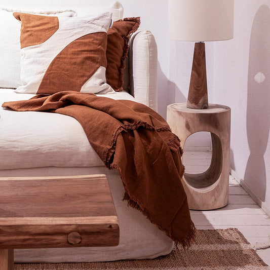Amira Throw Brown Sugar