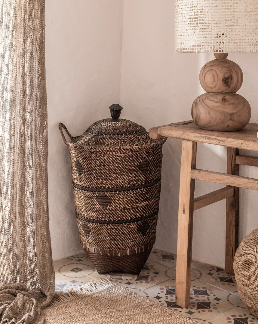 Ethnic Basket | Natural 40x50cm