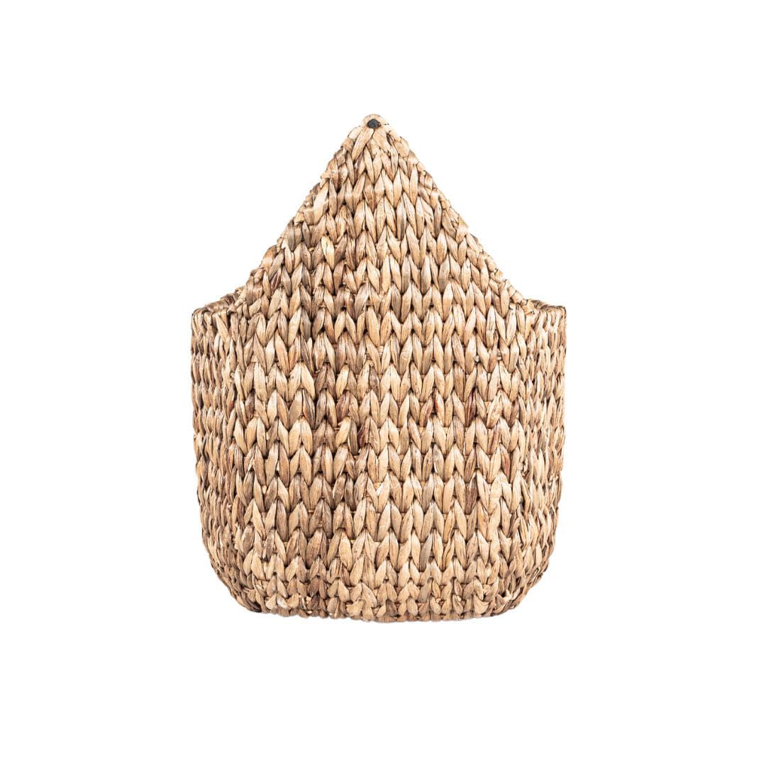Sienna Water Hyacinth Basket w/ Toilet Paper Holder